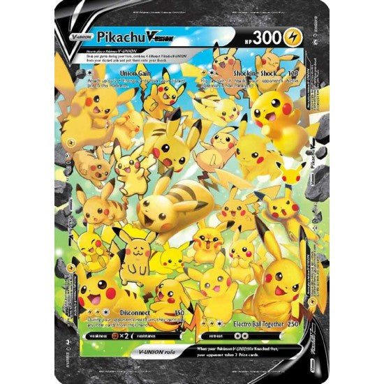 Pikachu V-UNION (Jumbo Card) [Sword & Shield: Black Star Promos] | Silver Goblin