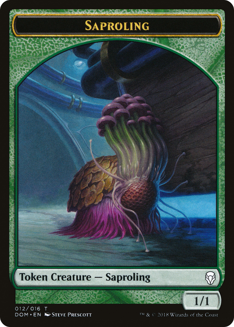 Saproling Token (012/016) [Dominaria Tokens] | Silver Goblin