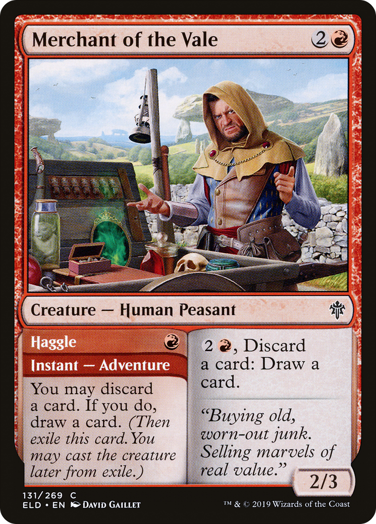 Merchant of the Vale (131) Foil - Throne of Eldraine