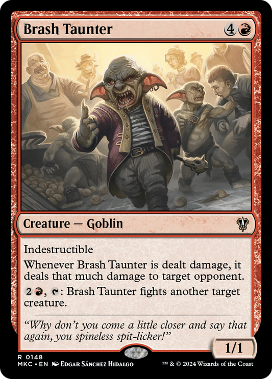 Brash Taunter (148) - Murders at Karlov Manor Commander