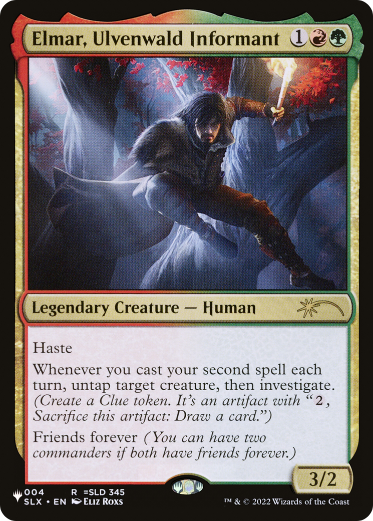 Elmar, Ulvenwald Informant (SLX-4) - The List