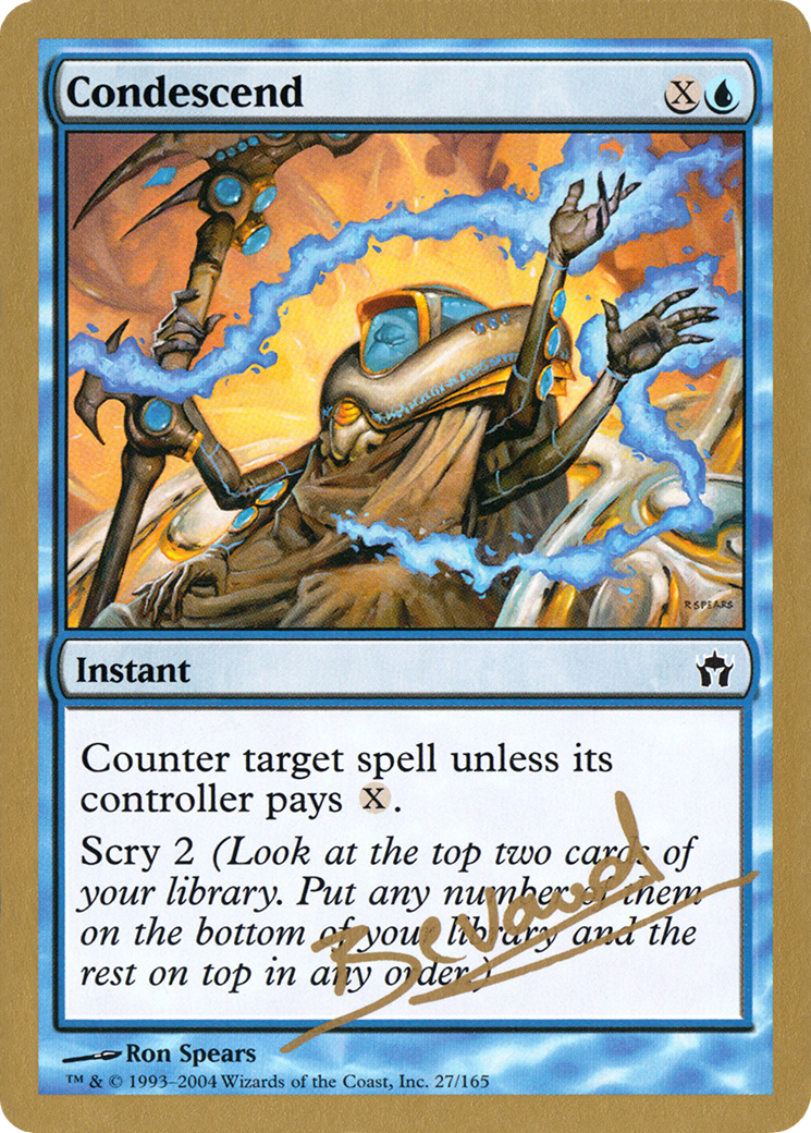 Condescend (mb27) - World Championship Decks 2004