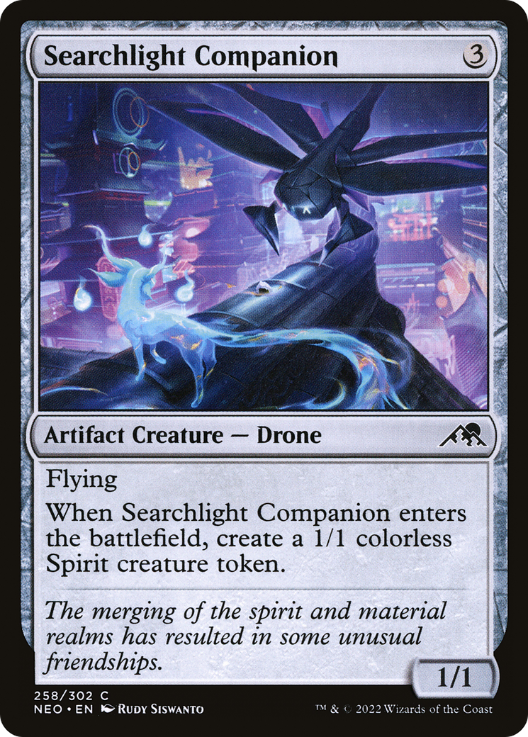 Searchlight Companion [Kamigawa: Neon Dynasty] Foil