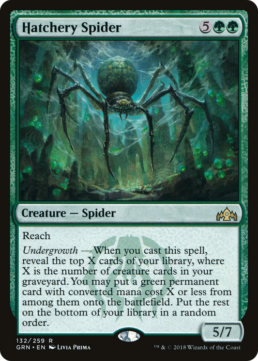 Hatchery Spider (132) - Guilds of Ravnica