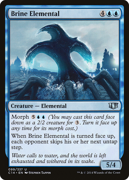 Brine Elemental (099) - Commander 2014