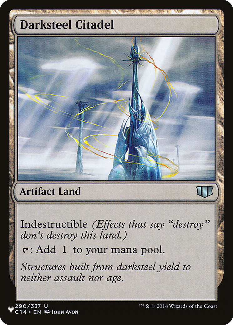 Darksteel Citadel (C14-290) - The List