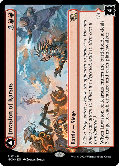 Invasion of Karsus // Refraction Elemental (146) - March of the Machine