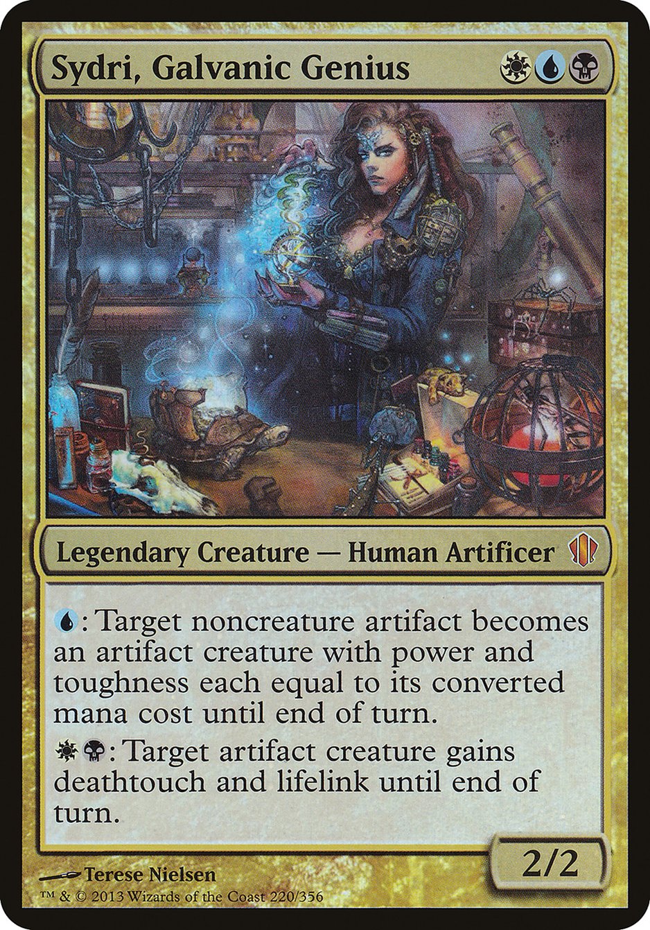 Sydri, Galvanic Genius (Oversized) [Commander 2013 Oversized] | Silver Goblin