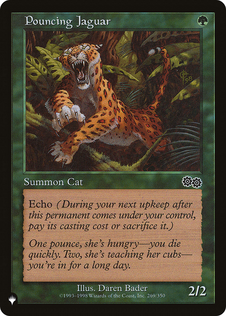 Pouncing Jaguar (Retro) (USG-269) - The List