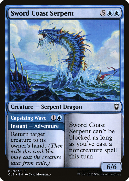 Sword Coast Serpent (099) - Commander Legends: Battle for Baldur's Gate