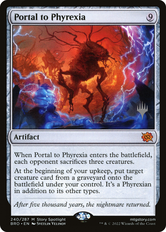 Portal to Phyrexia (240p) - The Brothers' War Promos