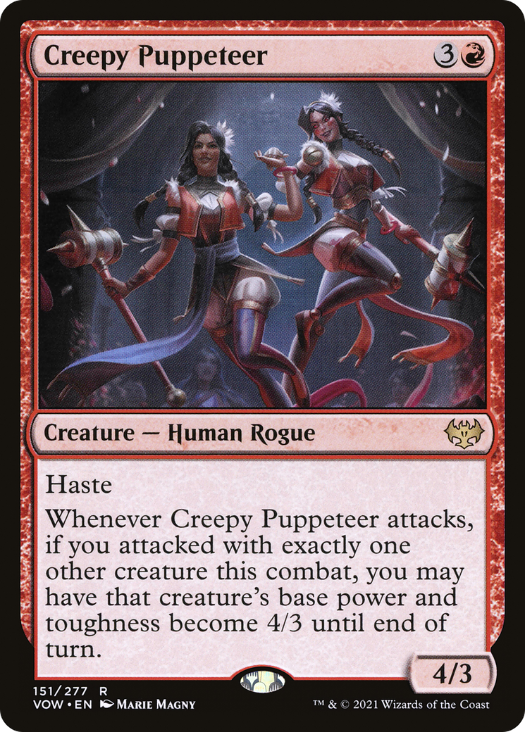 Creepy Puppeteer (151) Foil - Innistrad: Crimson Vow