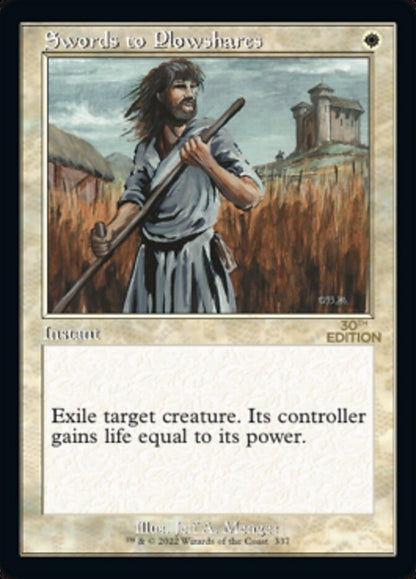 Swords to Plowshares (Retro) (337) - 30th Anniversary Edition