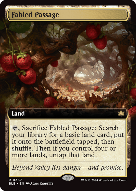 Fabled Passage (Extended Art) [Bloomburrow] Foil