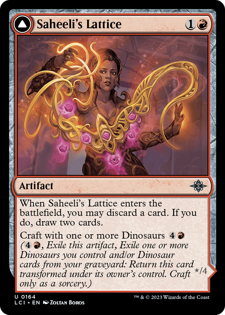 Saheeli's Lattice (164) Foil - The Lost Caverns of Ixalan