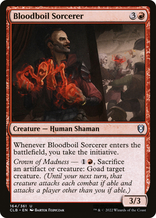 Bloodboil Sorcerer (164) - Commander Legends: Battle for Baldur's Gate