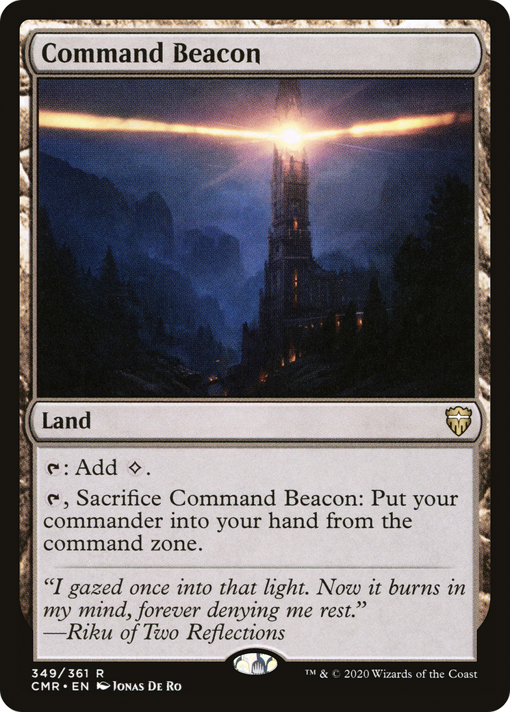 Command Beacon (349) Foil - Commander Legends