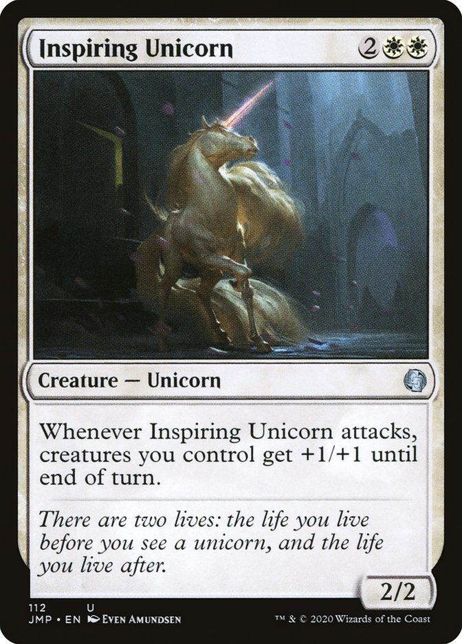 Inspiring Unicorn [Jumpstart] | Silver Goblin