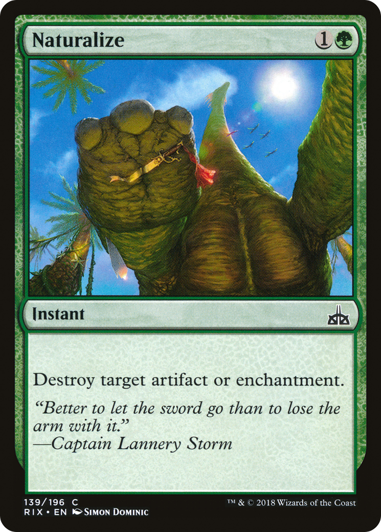 Naturalize (139) - Rivals of Ixalan