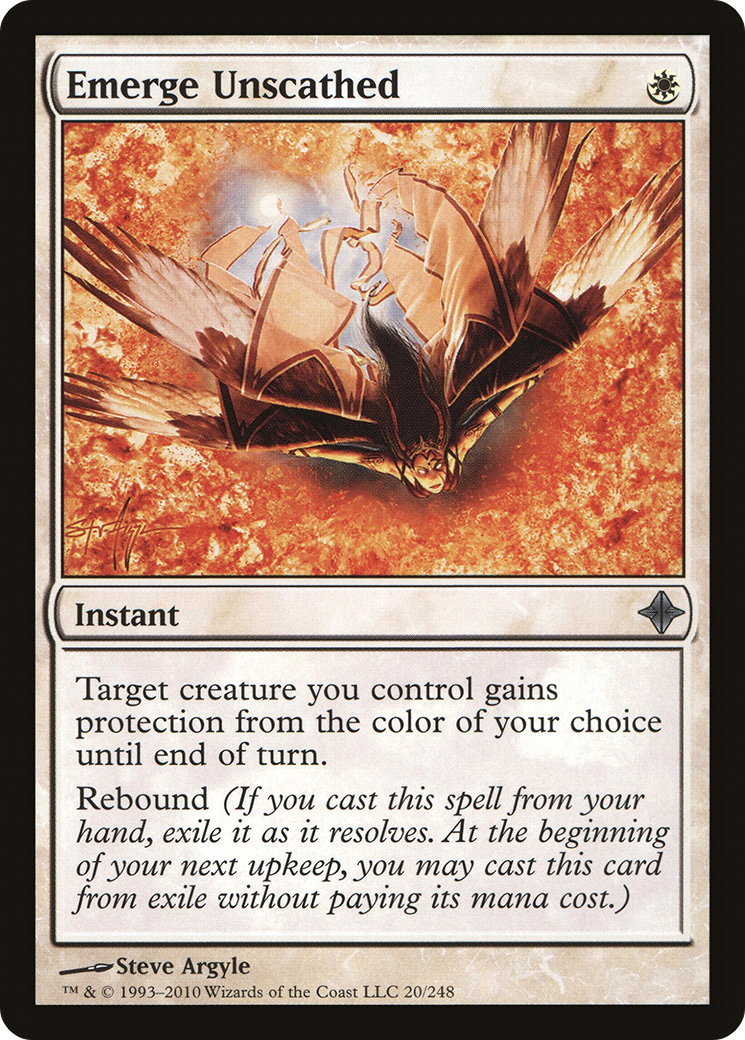 Emerge Unscathed (020) Foil - Rise of the Eldrazi