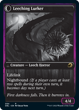 Curse of Leeches // Leeching Lurker (094) - Innistrad: Double Feature