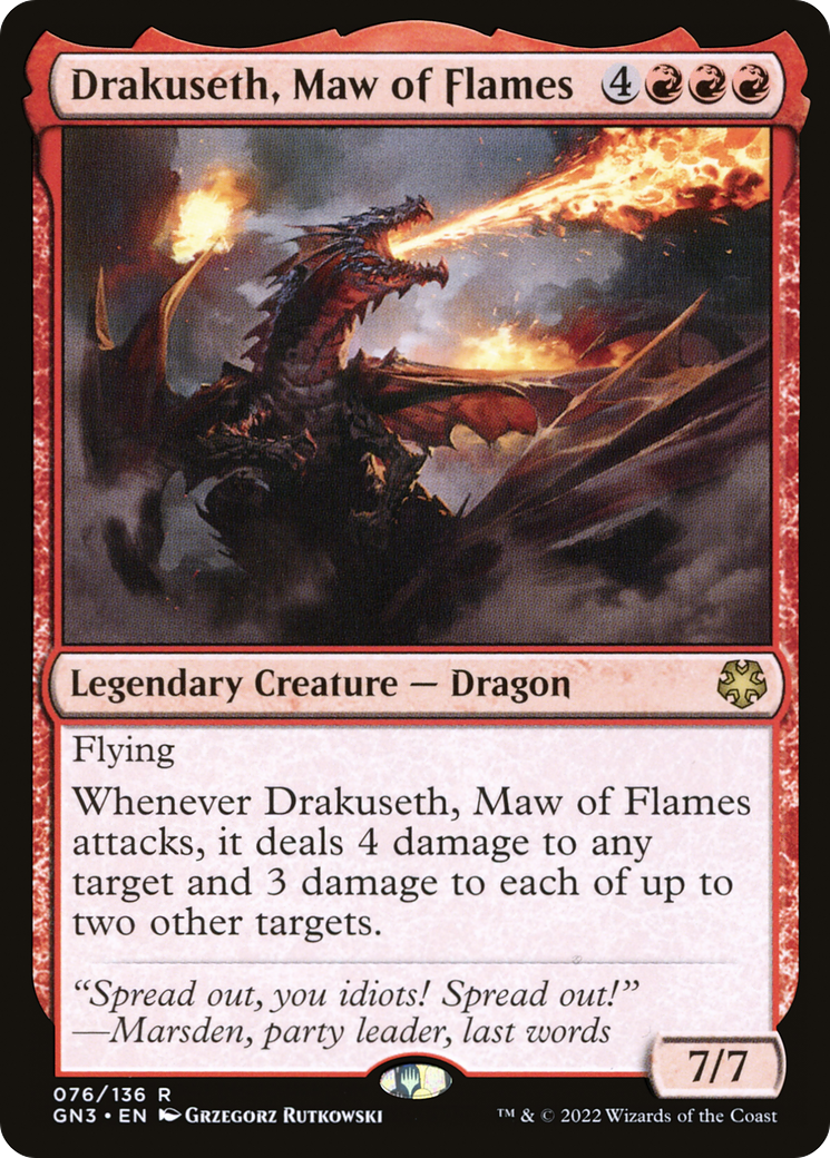 Drakuseth, Maw of Flames (076) - Game Night: Free-for-All