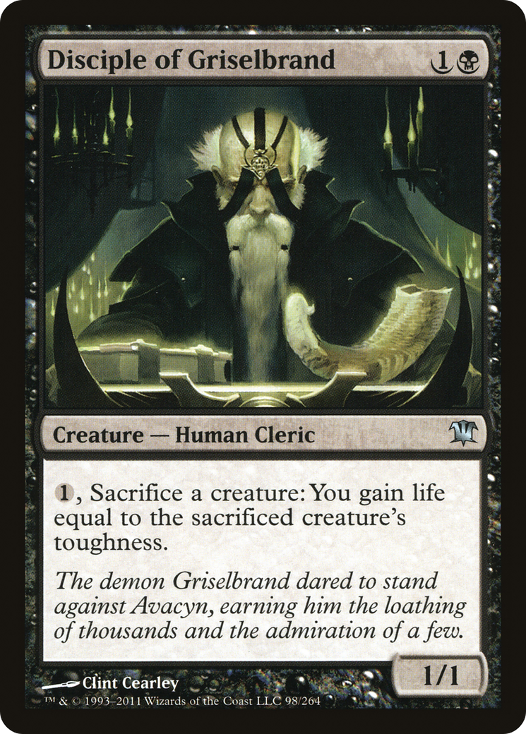 Disciple of Griselbrand (098) Foil - Innistrad
