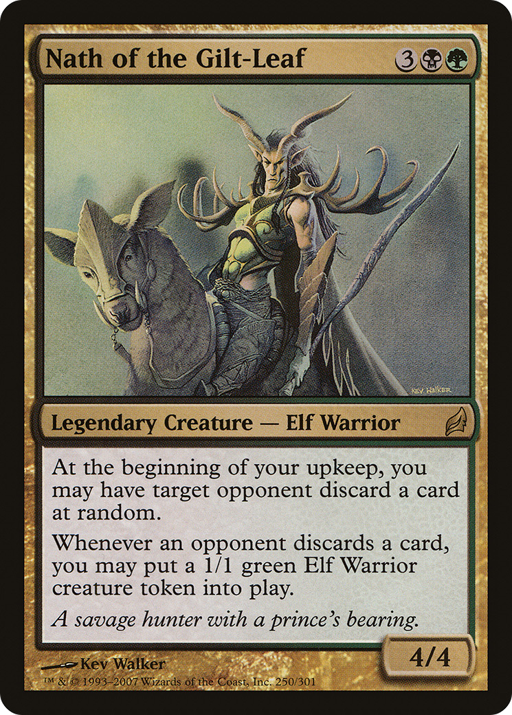 Nath of the Gilt-Leaf (250) Foil - Lorwyn