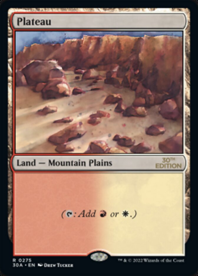 Plateau (275) - 30th Anniversary Edition