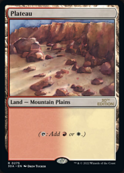 Plateau (275) - 30th Anniversary Edition