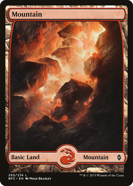 Mountain (265) - Battle for Zendikar