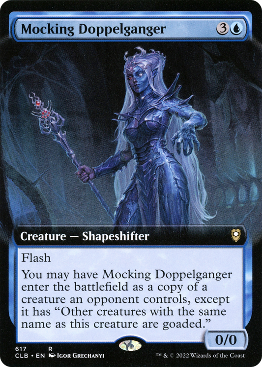 Mocking Doppelganger (Extended Art) (617) - Commander Legends: Battle for Baldur's Gate