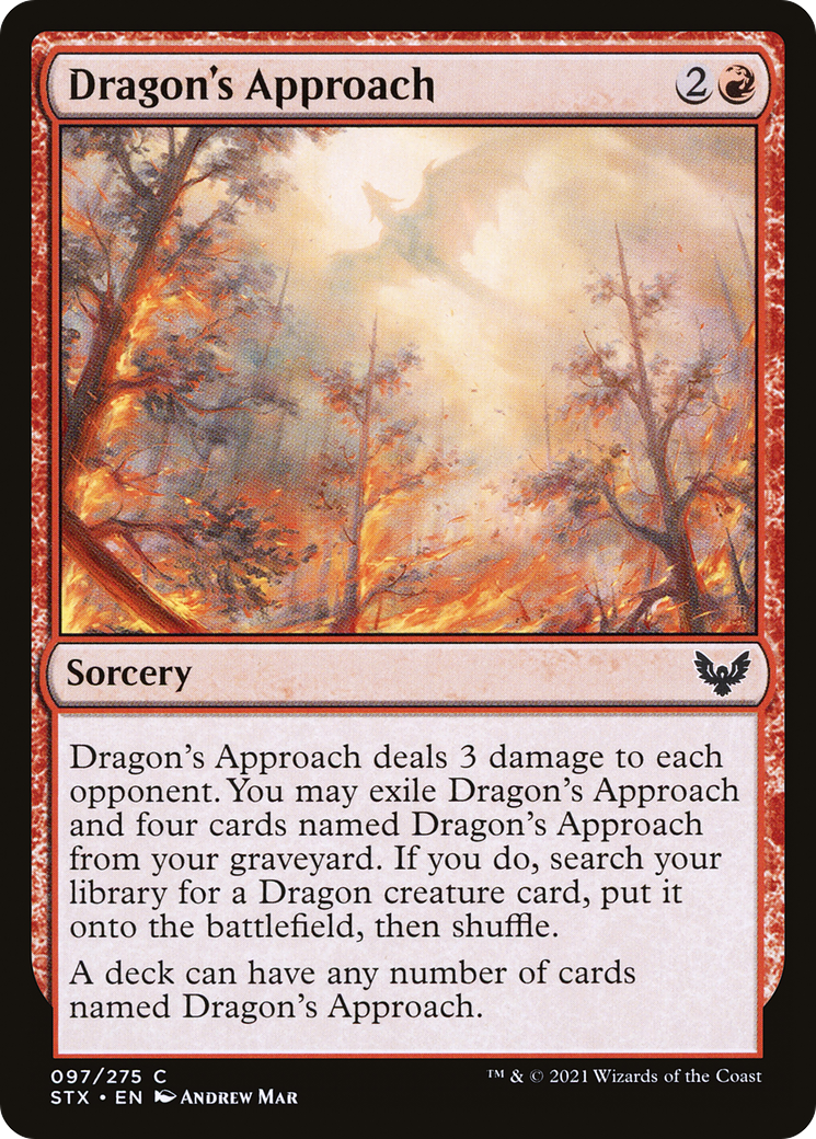 Dragon's Approach (097) Foil - Strixhaven: School of Mages