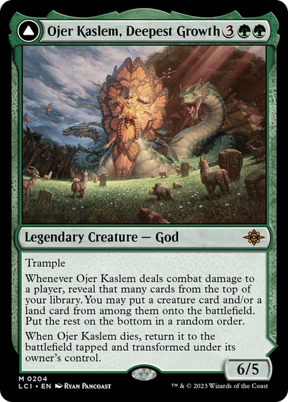Ojer Kaslem, Deepest Growth (204) Foil - The Lost Caverns of Ixalan