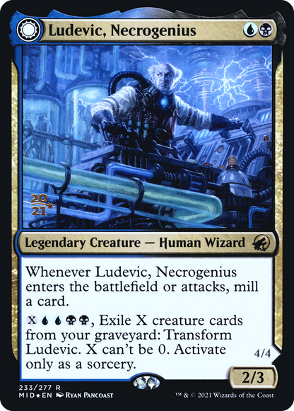 Ludevic, Necrogenius (233) Foil - Innistrad: Midnight Hunt Promos