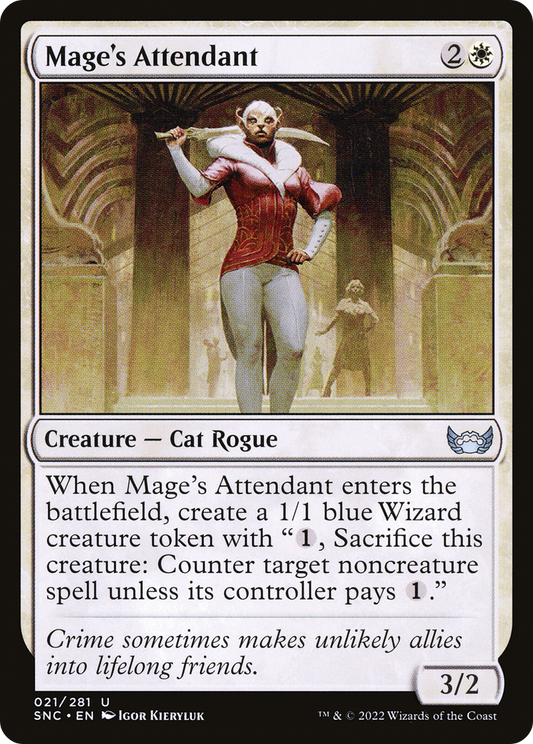 Mage's Attendant (021) - Streets of New Capenna