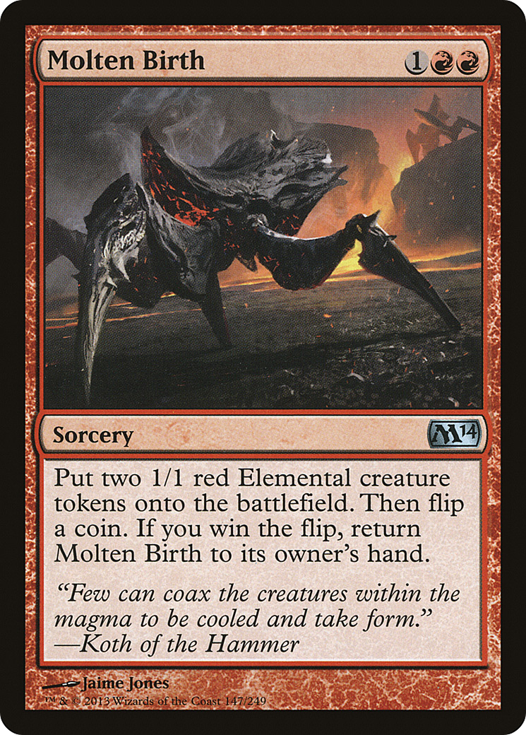 Molten Birth (147) Foil - Magic 2014
