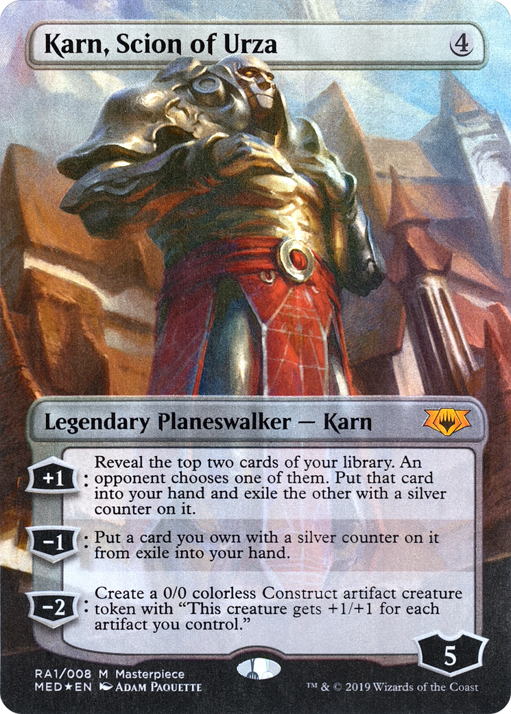 Karn, Scion of Urza (RA1) Foil - Mythic Edition