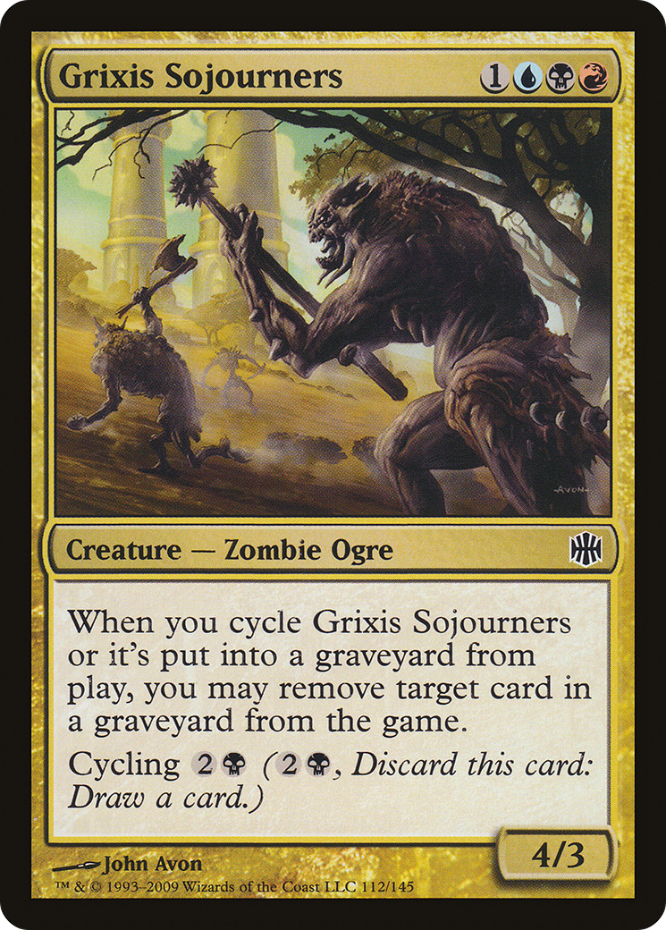 Grixis Sojourners (112) Foil - Alara Reborn
