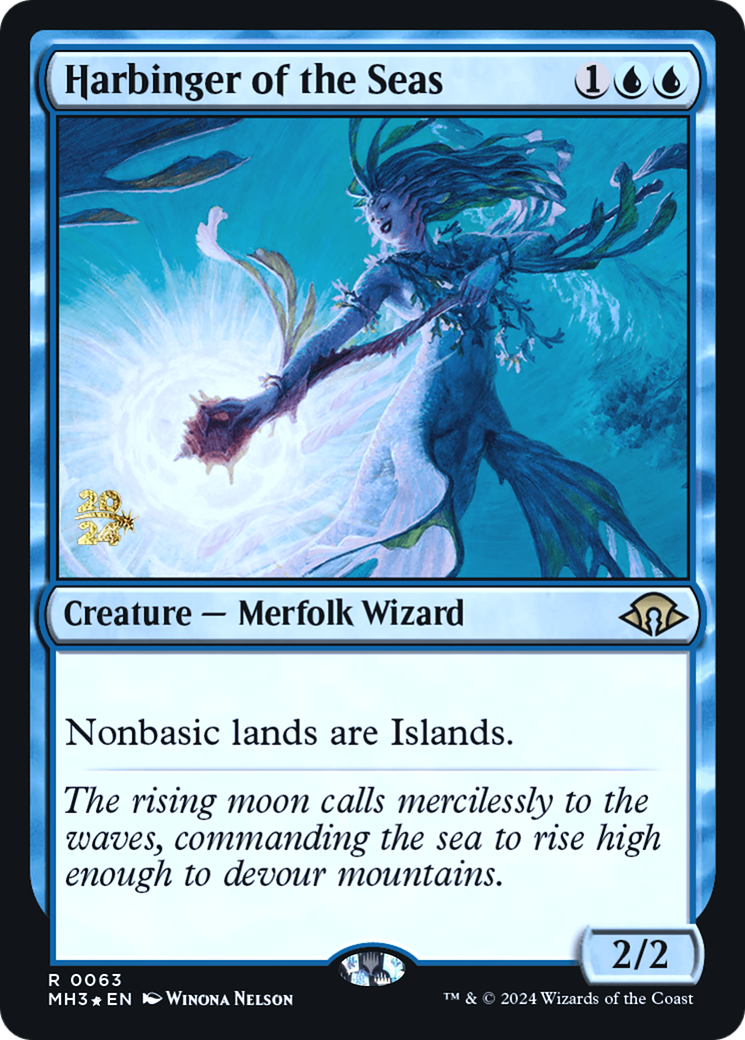 Harbinger of the Seas (063) Foil - Modern Horizons 3 Promos
