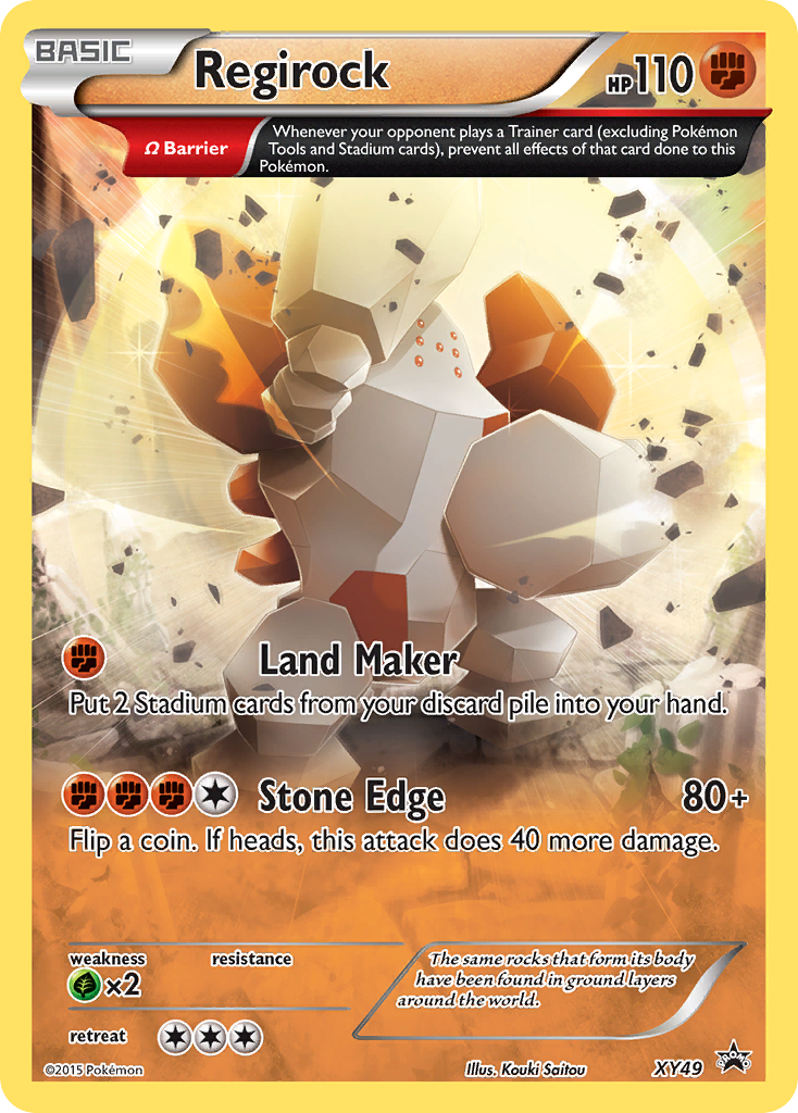 Regirock (XY49) [XY: Black Star Promos] | Silver Goblin