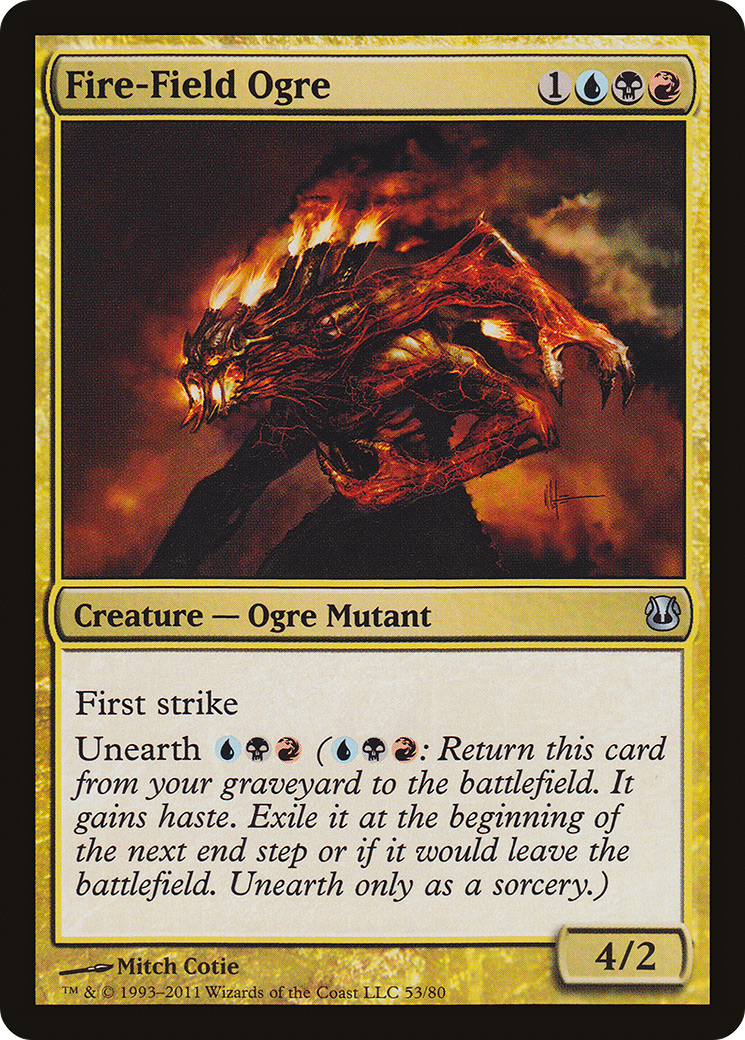 Fire-Field Ogre (053) - Duel Decks: Ajani vs. Nicol Bolas