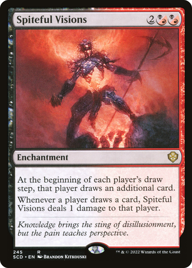 Spiteful Visions (245) - Starter Commander Decks
