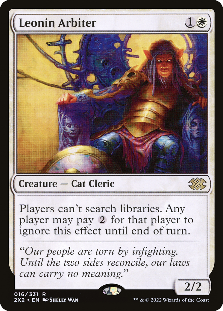 Leonin Arbiter (016) - Double Masters 2022
