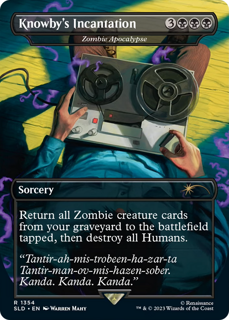 Zombie Apocalypse (1354) Foil - Secret Lair Drop