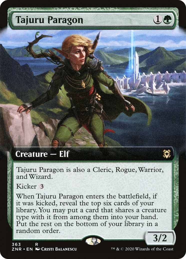 Tajuru Paragon (Extended Art) (363) - Zendikar Rising