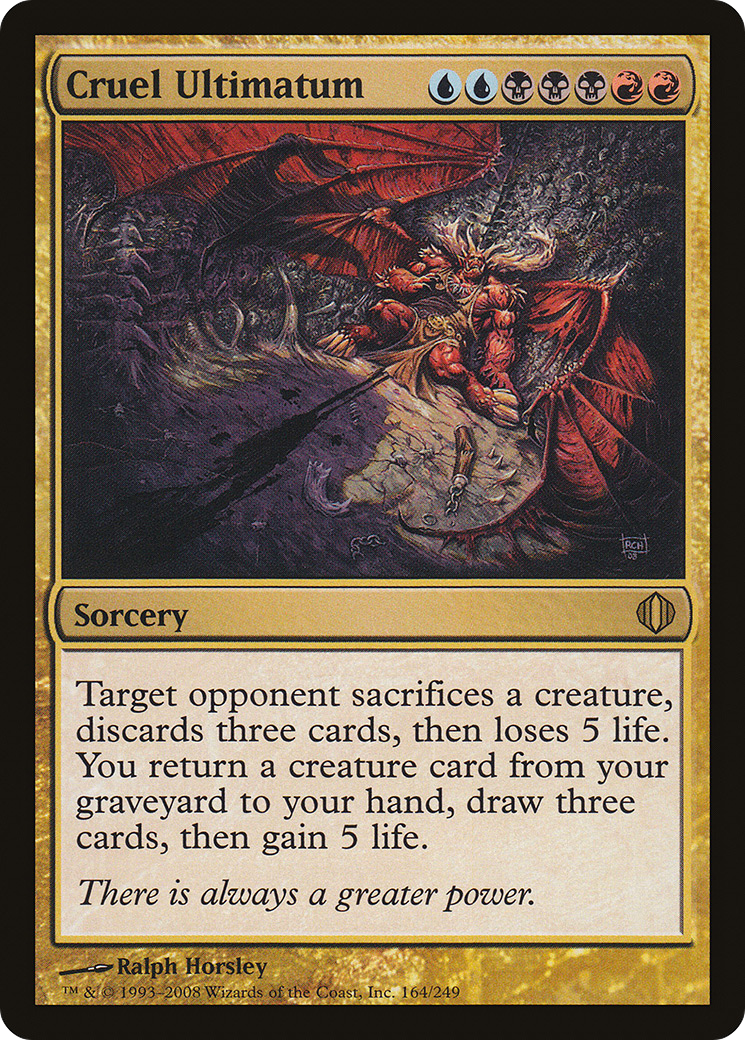 Cruel Ultimatum (164) Foil - Shards of Alara