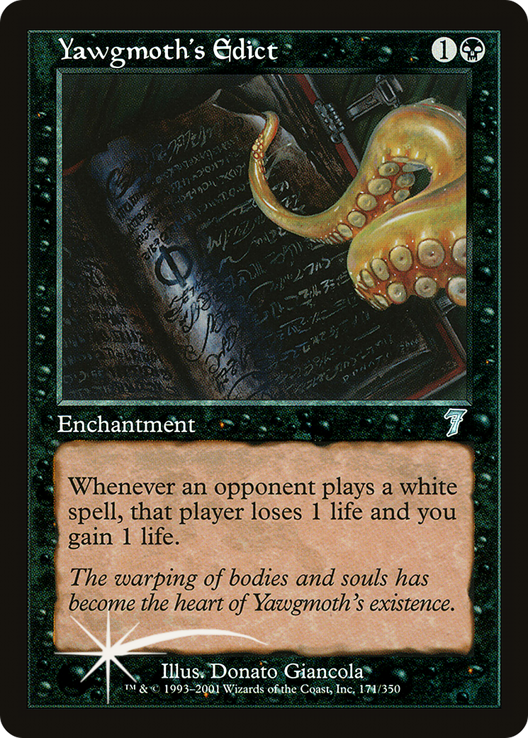 Yawgmoth's Edict (171) - Seventh Edition