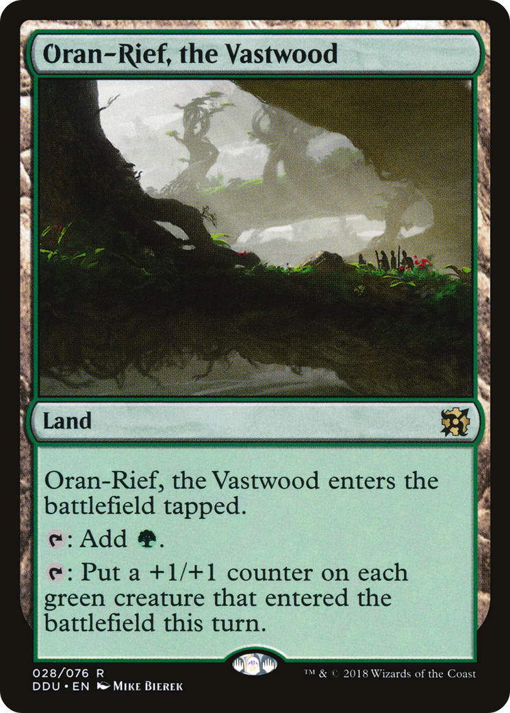 Oran-Rief, the Vastwood (028) - Duel Decks: Elves vs. Inventors