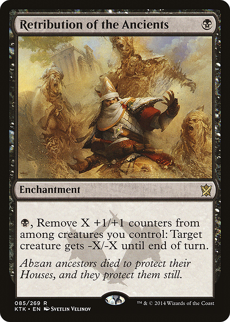 Retribution of the Ancients (085) Foil - Khans of Tarkir